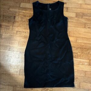 St. John Classic Black Mini Dress